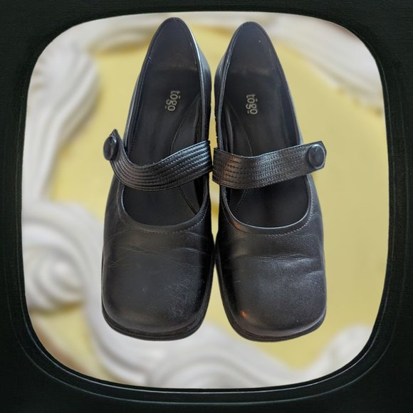 vintage leather mary janes - Picture 2 of 4